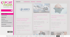 Desktop Screenshot of exportahora.com